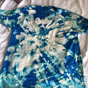 Never been worn tie dye blue